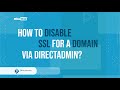 How to Disable SSL for a Domain via DirectAdmin? | MilesWeb