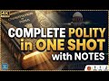 Complete Indian Polity in One Shot | Full Notes for SSC, UPSC, BPSC \u0026 State Exams