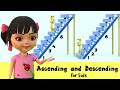 Ascending and Descending | Kids Learning Videos | Maths Concept For Kids | Smarteez