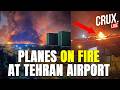 Iran LIVE | Huge Explosions Rock Tehran As 80 Israeli Figher Jets Bomb Mehrabad Airport | Khamenei