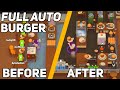 Full Run SOLO Automatic Burger Restaurant || PlateUp!