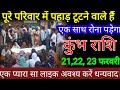 कुंभ राशि वालों 19,20, 21 फरवरी पूरे परिवार में पहाड़ टूटने वाले हैं एक साथ रोना पड़ेगा सावधान हो