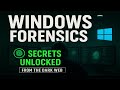 Windows Forensics Training for Beginners to Advanced | Complete Guide