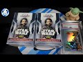 Unboxing 2 boxes of 2023 Topps Chrome Star Wars Blaster Boxes (Purple Wave Version)