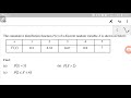 Discrete Random Variable : How to find probability from a CDF.