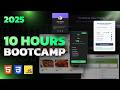 HTML, CSS \u0026 JavaScript Full Course - Build 15 Projects