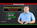Software Automation Testing Tool: Selenium, Cypress, Playwright or UFT