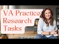 Master VA Research Skills | Free Training Task for Virtual Assistants 🔎