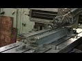 Planing Southbend Lathe Bed
