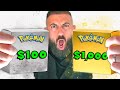 $100 Vs $1,000 Pokemon Box