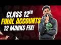 Crack Your Boards! ACCOUNTS IMP  Class 12 Maharashtra HSC 2026 📖