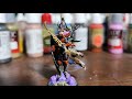 Warhammer 40k Drukhari Archon - Brady Paints