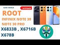 How To infinix note 30 root x6833b | infinix note 30 pro Root x678b | Magsik root