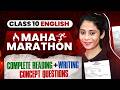 Class 10 English Marathon | Complete English Writing and Reading Full Revision ✅ | Board 2026