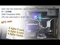 Intel 13th Gen i7 13700K Easy undervolt + Overclock - Cpu Lite Load + Adaptive offset Msi Z690