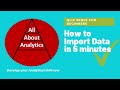 Qlik Sense for Beginners [All in 60 Minutes] - How to Load Data - Part-1-of-10