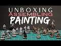 Star Wars Legion Core Set Unboxing to Finished Product.
