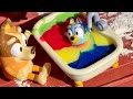 Baby Bluey - 1 hour and 30 minutes - Bluey toys Pretend play