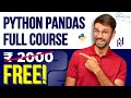 Python Pandas Tutorial for Beginners [FREE | Learn Pandas in 3 Hours