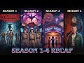 Stranger Things Complete Recap In Hindi | Season 1 to Season 4