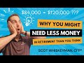 Why You Might Need LESS Money In Retirement Than You Think!