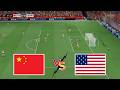 February 21,2026 | Women's Football Showdown | USA WNT Takes on CHINA WNT in FIFA 23 Gameplay!