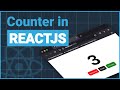 How to create a Counter app with reactjs using useState hook - (useState with previous state)