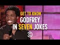 “I Almost Died Trick-or-Treating” - Get to Know Godfrey in Seven Jokes