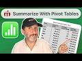 Summarize Data Easily With Pivot Tables In Numbers