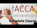 ACCA F2/MA - Chapter 4 - Cost Classification (Part 1)
