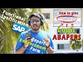 How to Write Functional Specification (FS) in SAP | Giving Logic to ABAPers with Real Example WRICEF