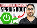 हिंदी Complete Spring Boot Backend Course 12 Hours | Spring Framework + REST API + Database | Hindi