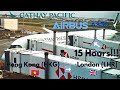 Cathay Pacific A350-1000 Economy Class Flight Review | Hong Kong 🇭🇰 to London 🇬🇧 (HKG-LHR)