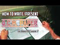 How to Write/Present OCM Paper in Board Exam ? 12th Commerce | Ashish Sir