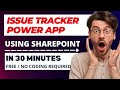 Build an Issue Tracker in Power Apps – Step-by-Step Guide for Beginners