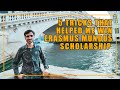 5 Tricks of Erasmus Mundus Scholarship in 2 mins (Must Know) | 2024/25