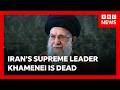 BREAKING: Iran’s Supreme Leader Khamenei confirmed killed in airstrikes | BBC News