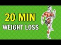 Most Effective Exercises For Fast Weight Loss In 20 Min | No Equipment Home Workout To Reduce Weight