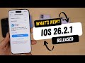 iOS 26.2.1 Released | What's New?
