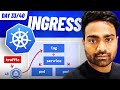 Day 33/40 - Kubernetes Ingress Tutorial | Ingress Explained by @AbhishekVeeramalla