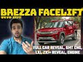 CONFIRMED ❤️‍🔥 MARUTI SUZUKI BREZZA FACELIFT 🚀 FULL LOOK + ALLOYS + INTERIOR REVEAL