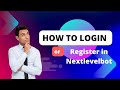 Nextlevelbot login process | Algo trade