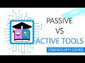 Passive vs. Active Tools \u0026 Techniques Explained | Cyber Security Training For Beginners