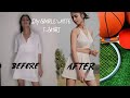DIY White T-Shirt to SEXY Sporty Outfit | Missnidss