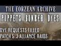 Dye Requests Filled: The Puppet's Bunker (FFXIV Patch 5.3)