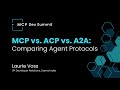 [Session] MCP vs  ACP vs  A2A: Comparing Agent Protocols with Laurie Voss from LlamaIndex