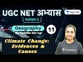 UGC NET Paper 2 Abhyaas | Geography by Kritika Pareek | Climate Change: Evidences \u0026 Causes
