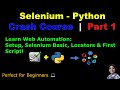 Learn Selenium with Python in 2025 | Beginner-Friendly Automation Guide (Hindi) Part 1