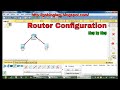 Router configuration step by step - Cisco Packet Tracer basic