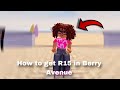 HOW TO GET THE R15 EMOTE IN BERRY AVENUE
